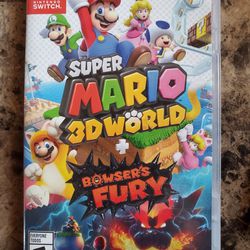 Super Mario 3D World + Bowser's Fury - Nintendo Switch Game