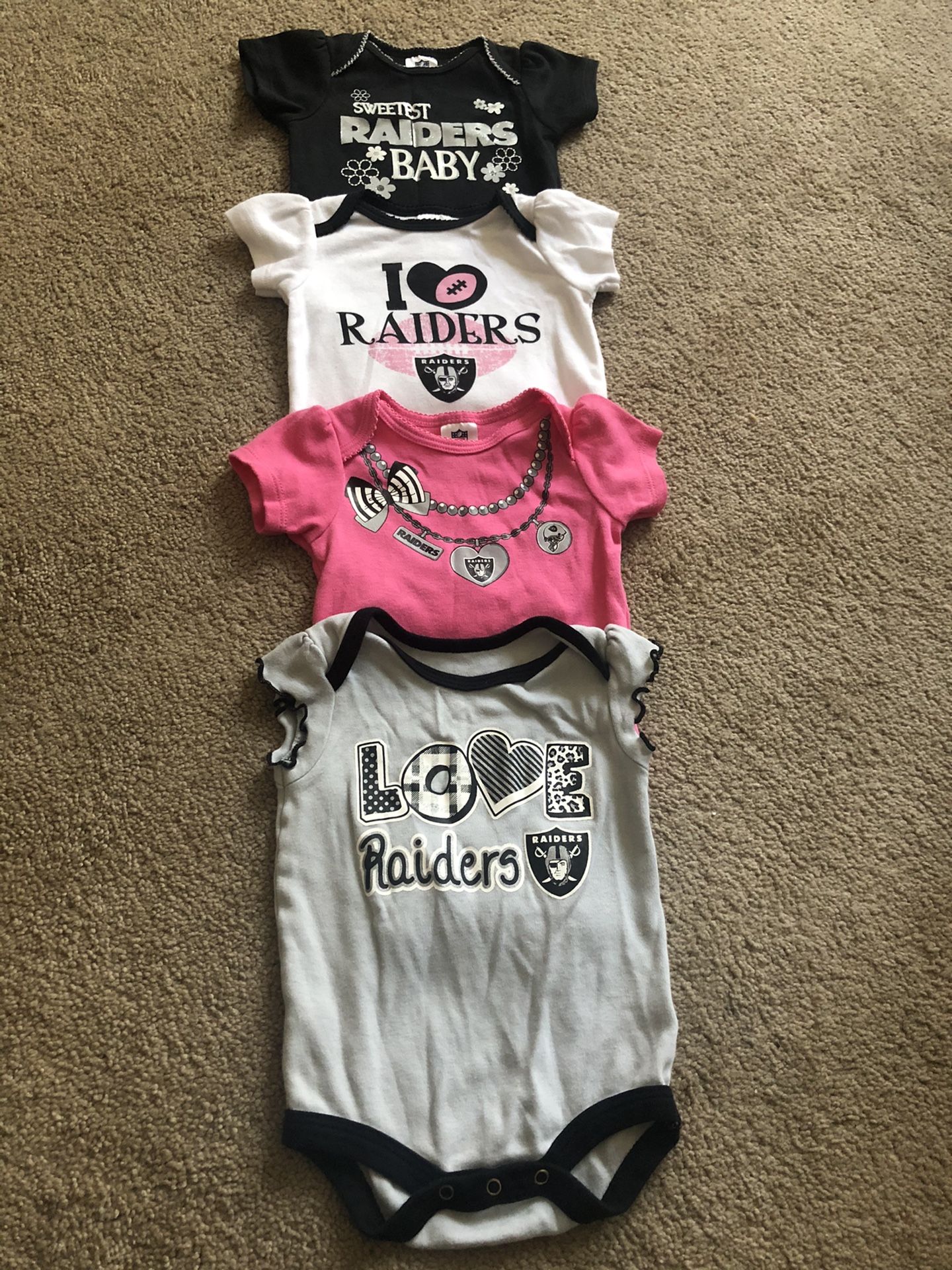 Raiders Onesies