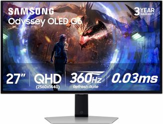 Samsung Odyssey OLED G6 27" Gaming Monitor