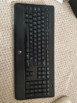 Logitech wireless keyboard rechargable
