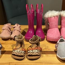 Toddler Girl’s 5T Shoe Lot