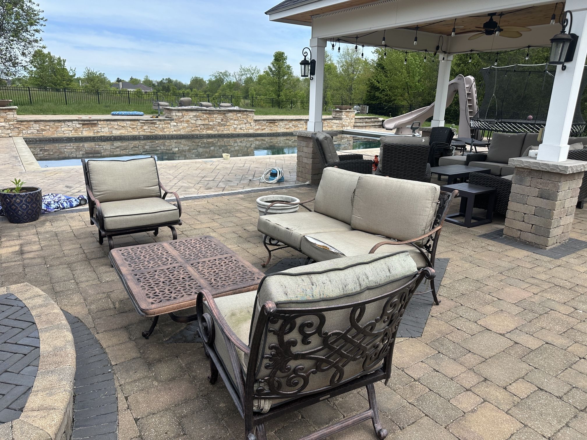 Aluminum Patio Furniture Set