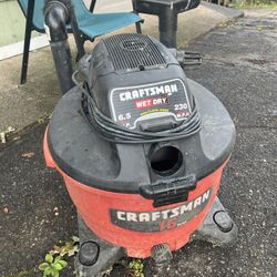 Craftsman Wet & Dry Shop Vac (works Great)