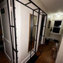 Metal box frame