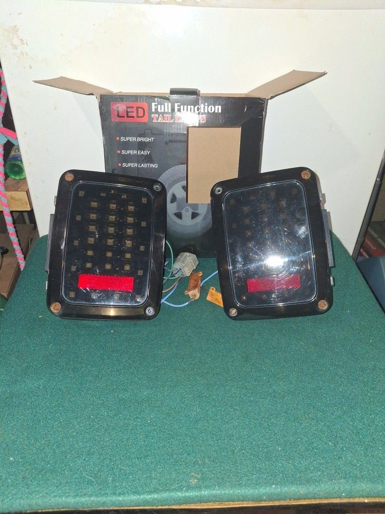 LED Jeep Wrangler Taillights