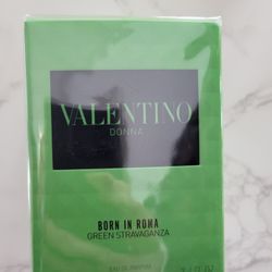 Valentino Perfume-Donna, Born in Roma Green Stravaganza EDP, 3.4 fl oz, NEW