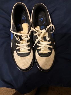 Nike Air Low-Top Sneakers Black Blue White