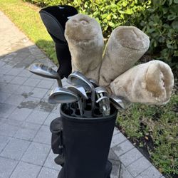 Full Bacardi Golf Club Set & Bag