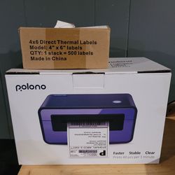 Polono Thermal Label Printer