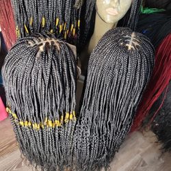 Hand Braided Wig 