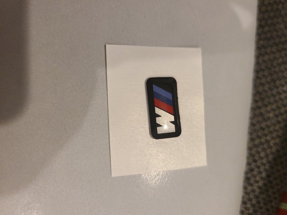 Bmw M Badge Epoxy Sticker For Bmw