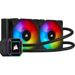 Corsair iCUE H100i Elite Capellix 240mm Liquid CPU Cooler – RGB, Quiet, High-Performance