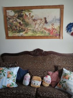 Couch/Sofa set (sofabed)