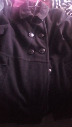 Coat for winter black