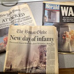Newspapers September 12, 2001 
