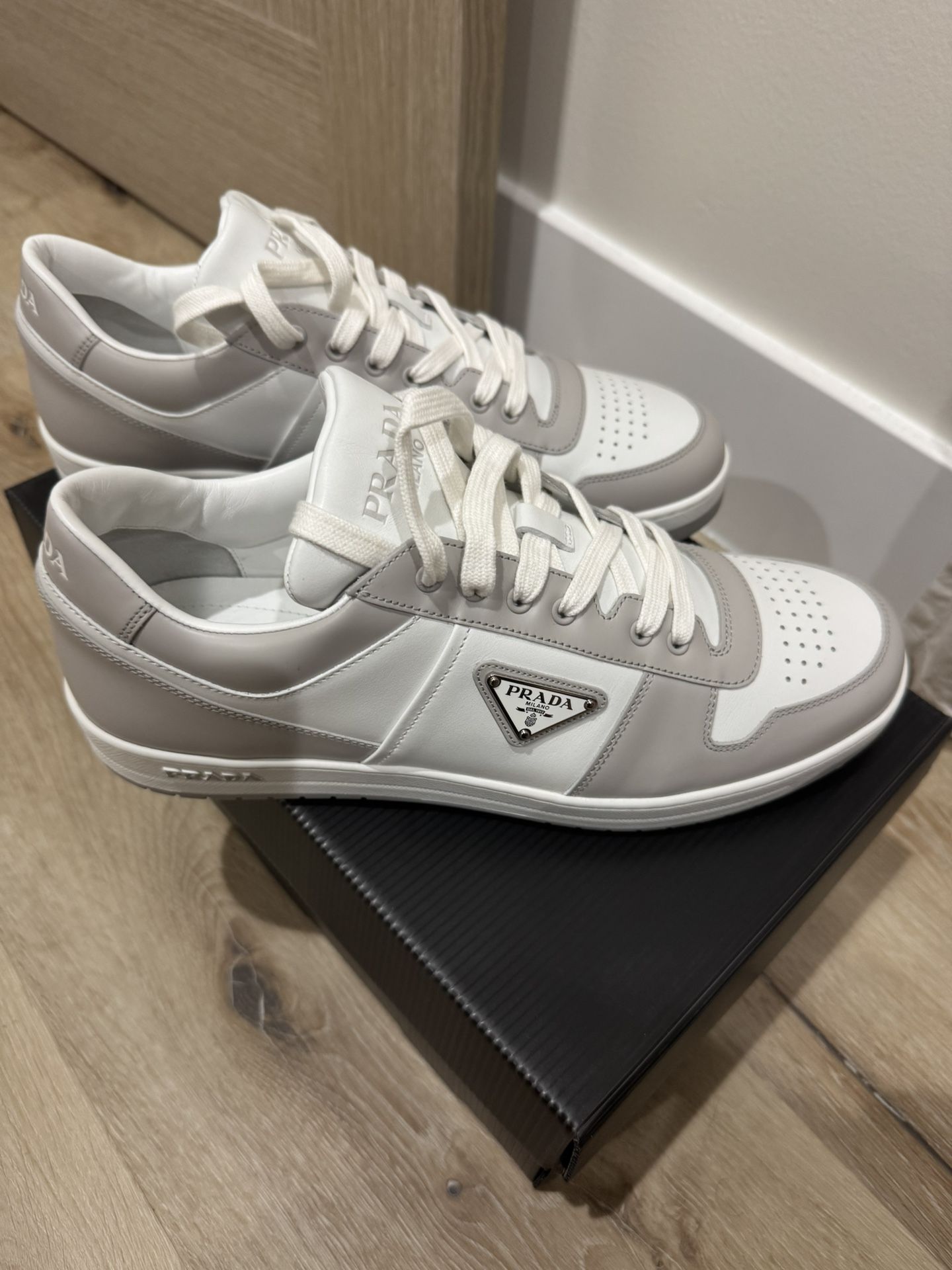 Prada shoes size 11 u.s Low trainers Prada Black size 11 US in Other - 49608285 main image 4
