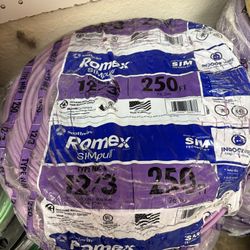 New Romex Wire 12/3