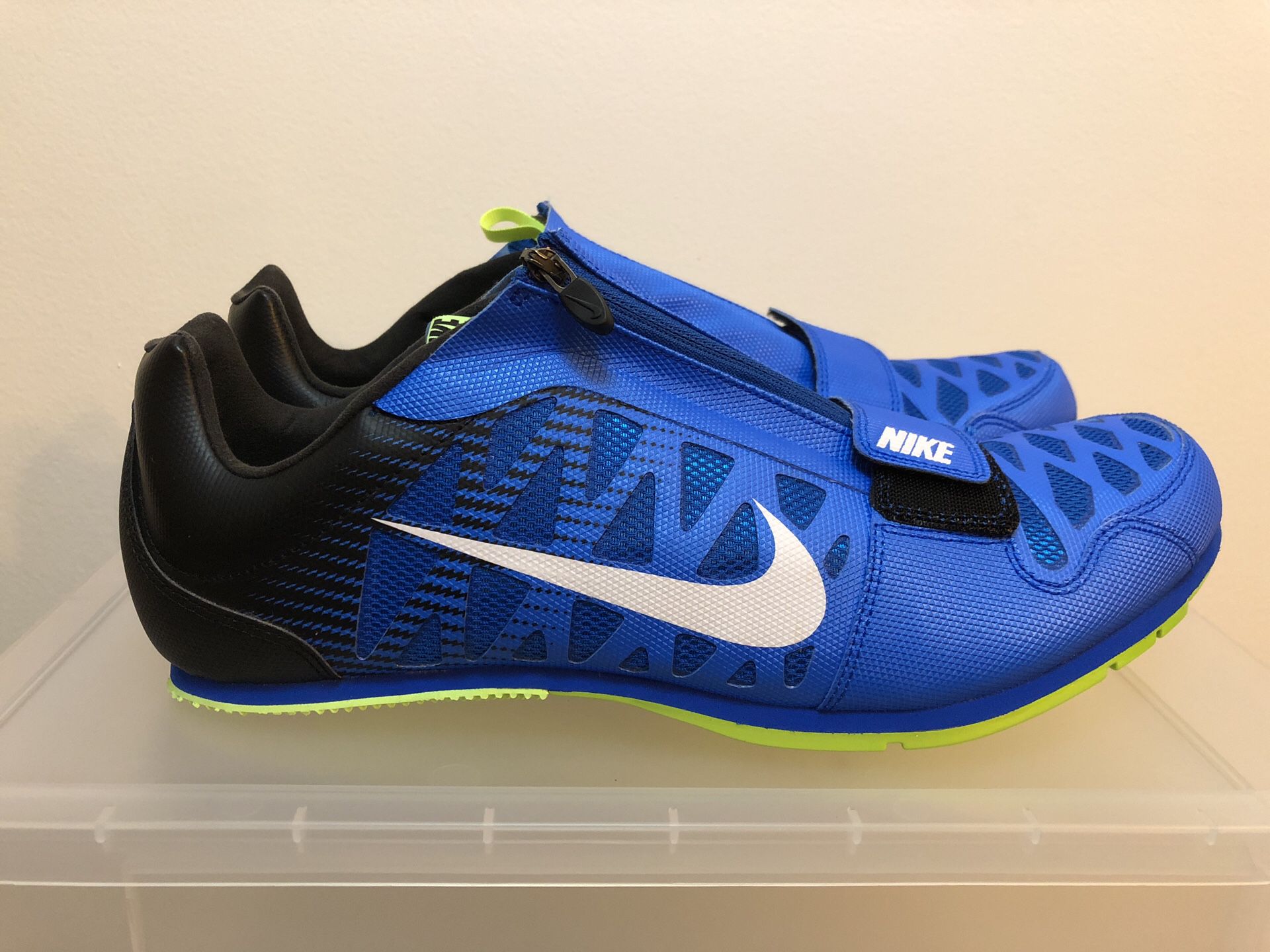 Cambiable Tumba pesadilla Nike Zoom LJ4 Long Jump/Track Shoes w/Spikes 415339-413 Blue/Black/Volt Sz  12.5 for Sale in Parkland, FL - OfferUp