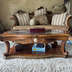 Luxury Couch And Oversized Chair 