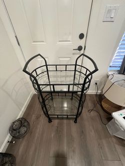Bar Cart/ Black