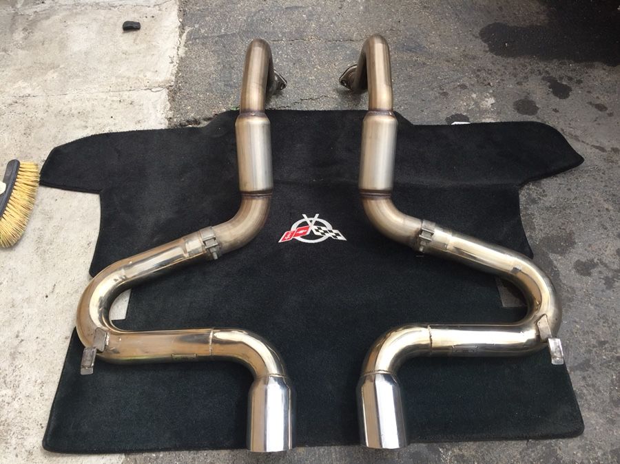Corvette C5 B&B Bullet exhaust