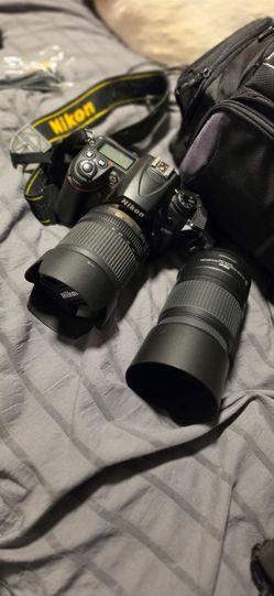 Nikon D7000 DSLR Camera Bundle – 2 Lenses + Bag + Microphones & Accessories