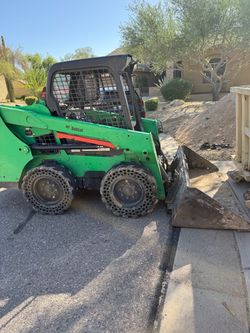 Bobcat skid steer!