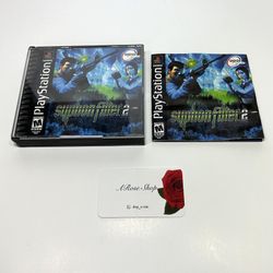 Sony Playstation 1 Syphon Filter 2 Complete With Manual Video Game