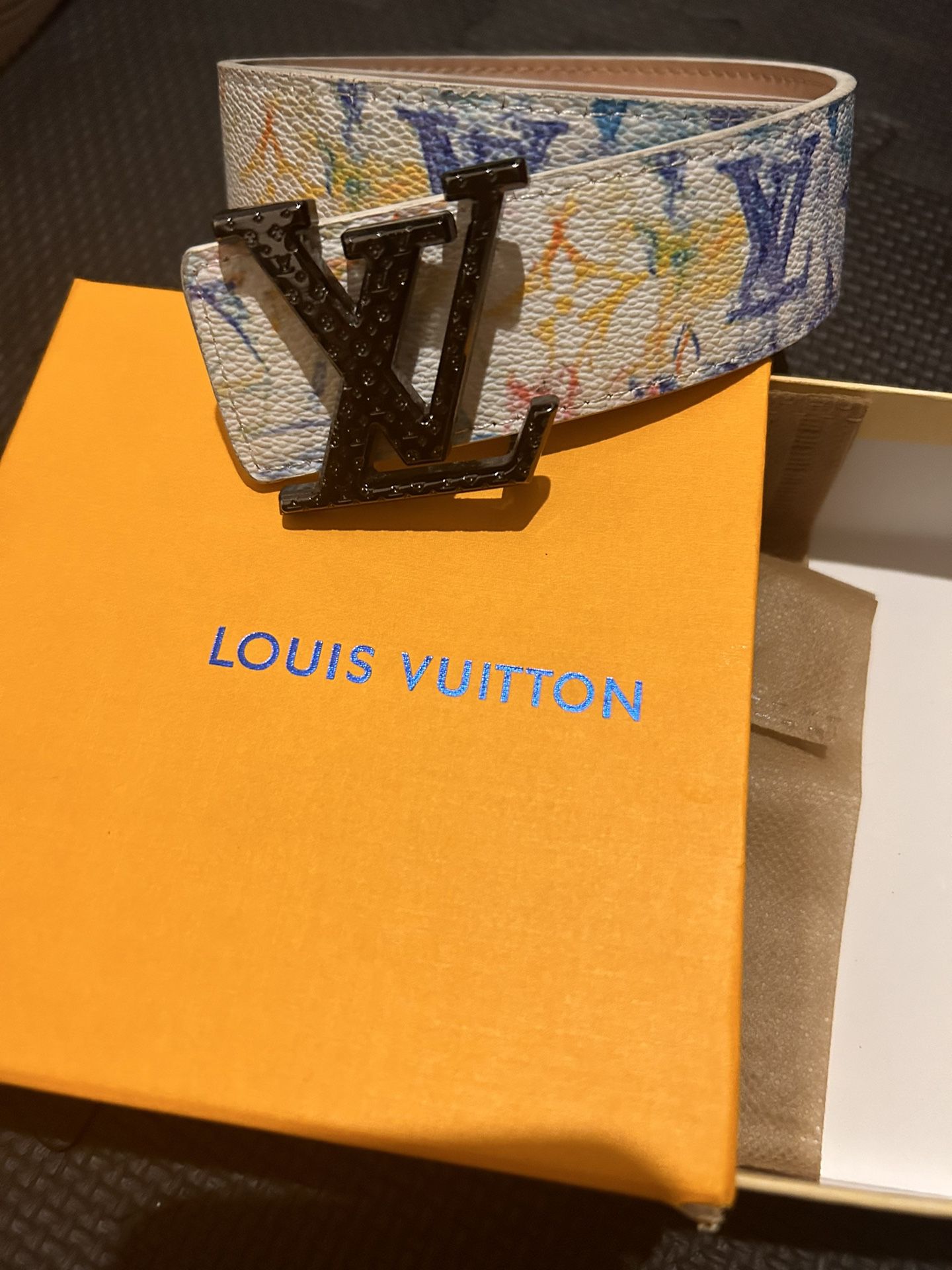 Louis Vuitton & Feragamo Belt