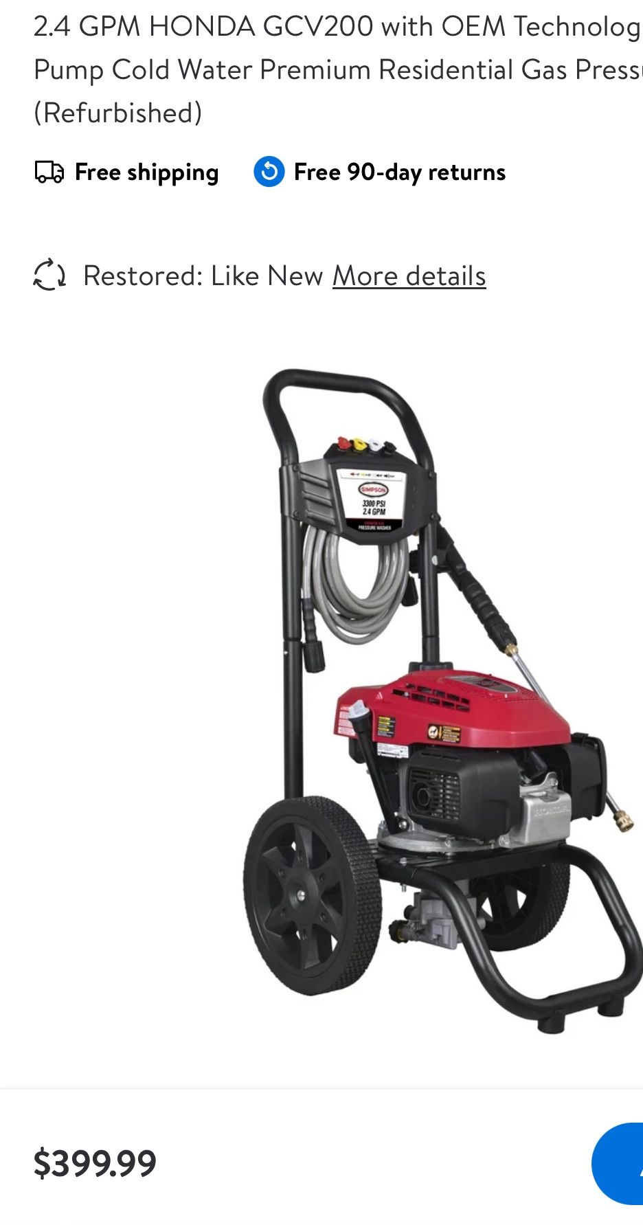 Power washer