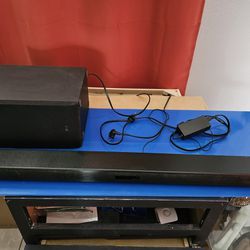 LG Sound bar And Wireless Subwoofer 