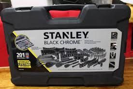 Stanley 201 Black Chrome tool set