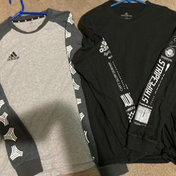 Men Size Small Long Sleeve Adidas Shirts