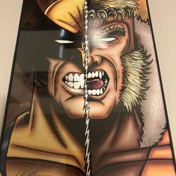 Wolverine/Sabertooth 11x17 Print Signed