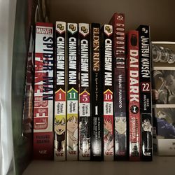 Chainsaw Man And Other Manga Books