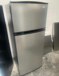 Whirlpool Top Mount Refrigerator Stainless Steel