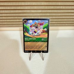 Lorcana Buzz Lightyear Space Ranger Foil #57 AMC Toy Story 5 Promo