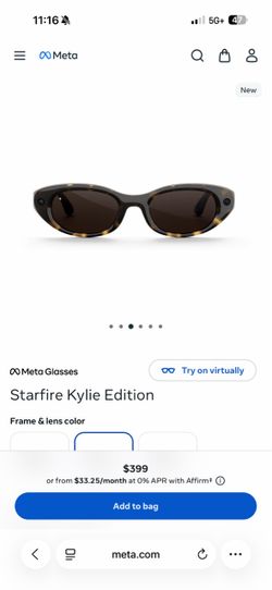 Kylie Meta Glasses - Brown