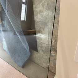 Glass Table Top With Beveled edge  