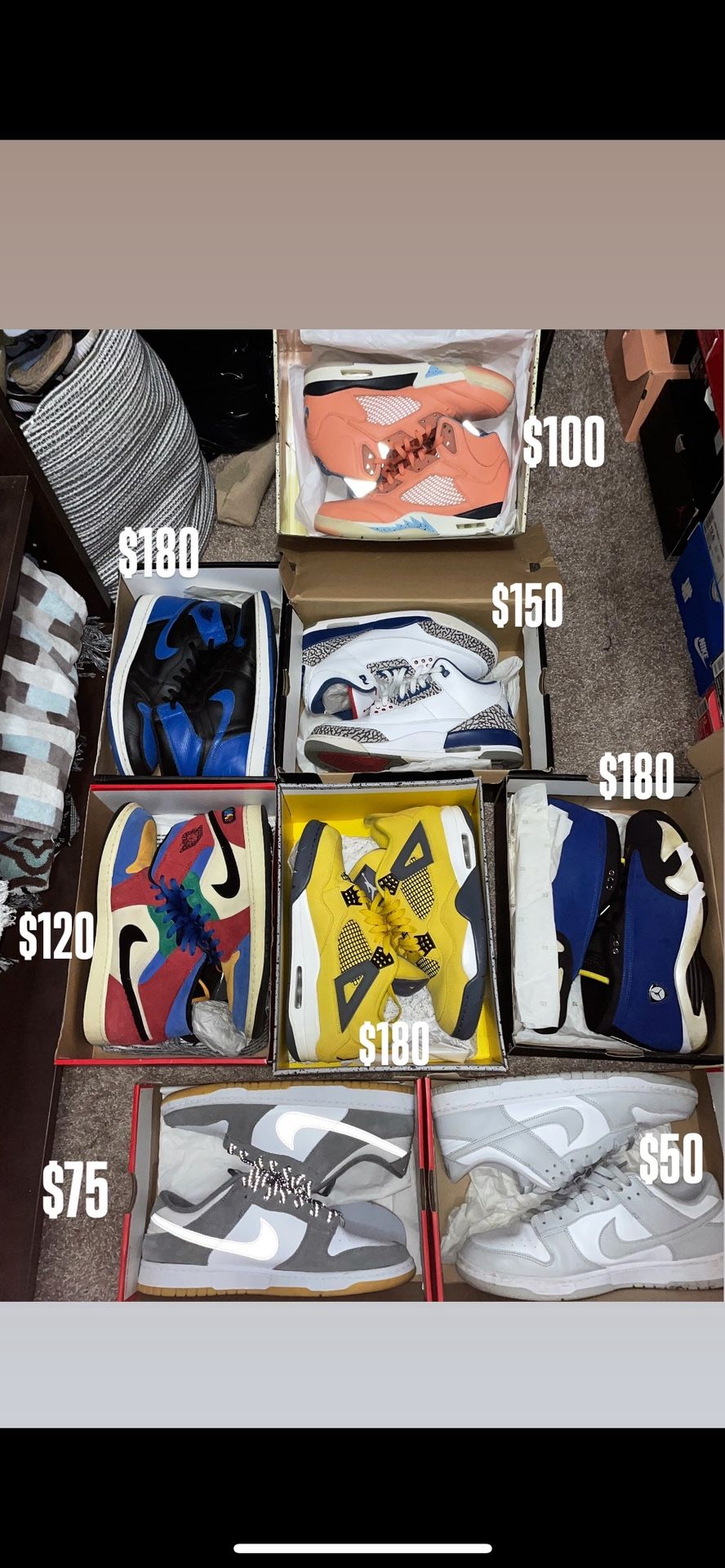 Air Jordan And Nike Dunks