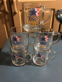 1984 summer Olympics McDonald’s coffee mugs