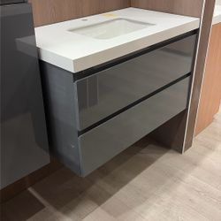 Open Box MOB36” Floating Vanity 