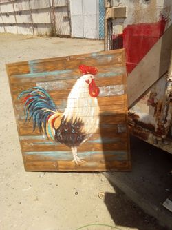 Wood painting