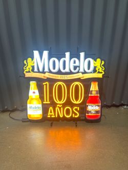 Modelo Especial neon sign led light up display hat jersey pool table tap Handle lions bar