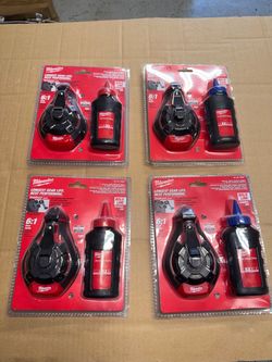 Milwaukee 100 ft. Bold Line Chalk Reel Kit with Red Chalk