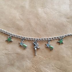 Tinker Bell Sparkle Enameled Bracelet