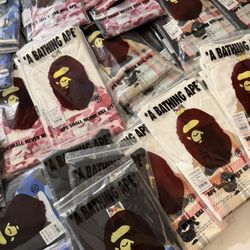 ‼️WHOLESALE/SINGLE BAPE TEES‼️