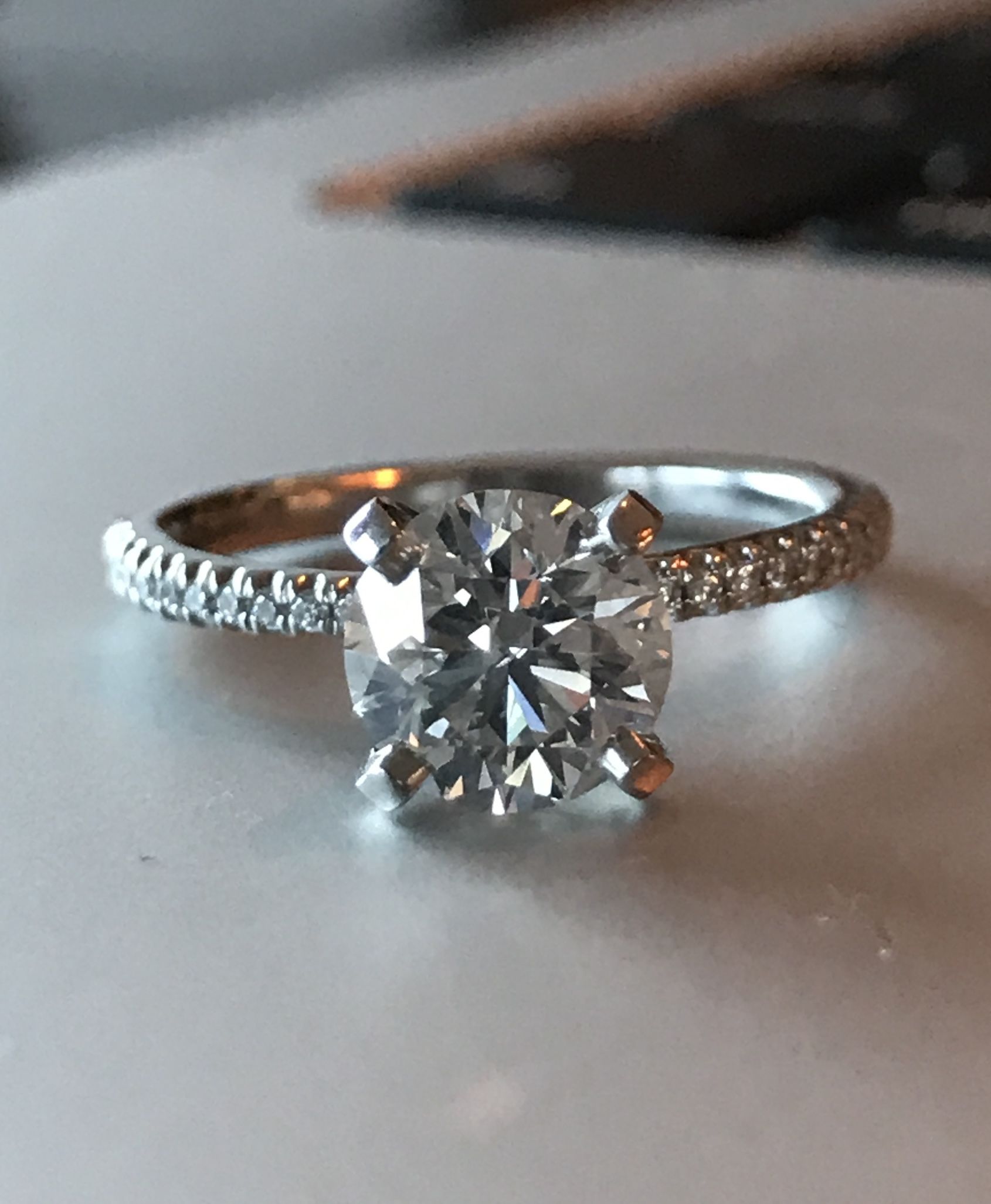 1.32 Ct Diamond Engagement Ring