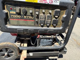 7000W / 8750W Portable Gas Generator