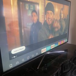 Samsung 65” TV / W Amazon fire stick 
